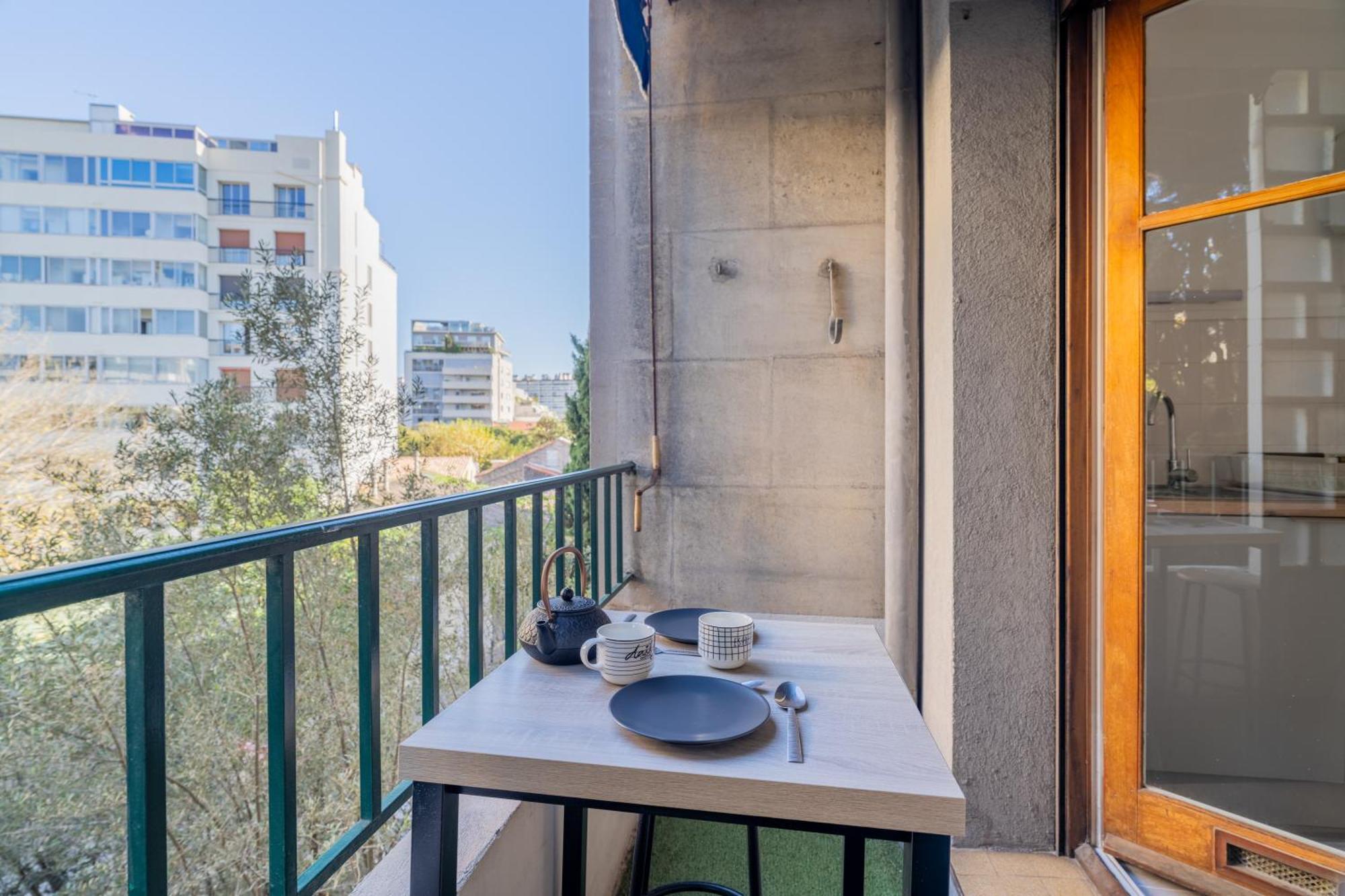 Le Carre D'Or Mermoz Marseille Bagian luar foto